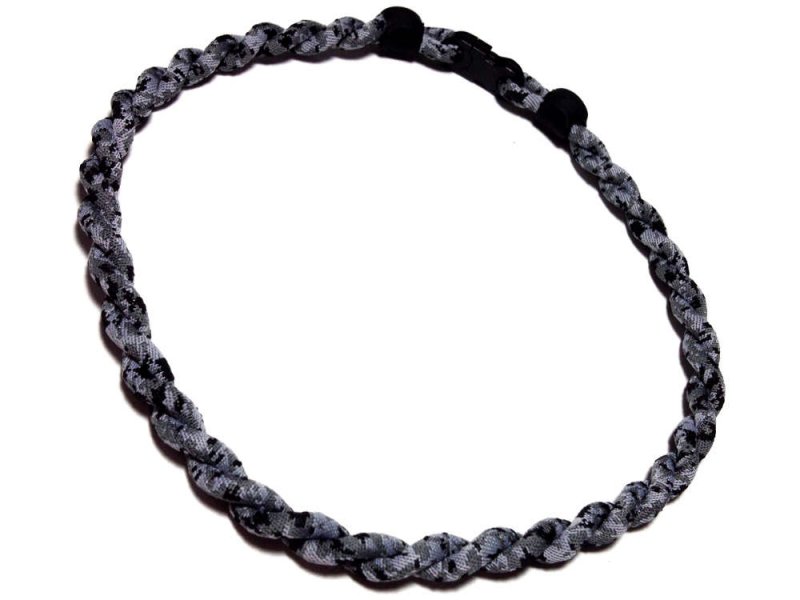 Double Titanium Necklace (Camo) - Click Image to Close