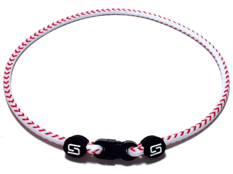 Single Titanium Necklace (Baseball) - Click Image to Close