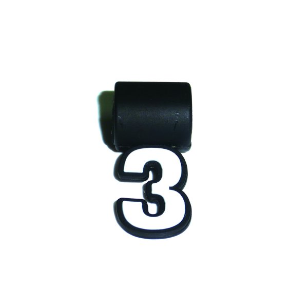Number 3 Pendant - Click Image to Close