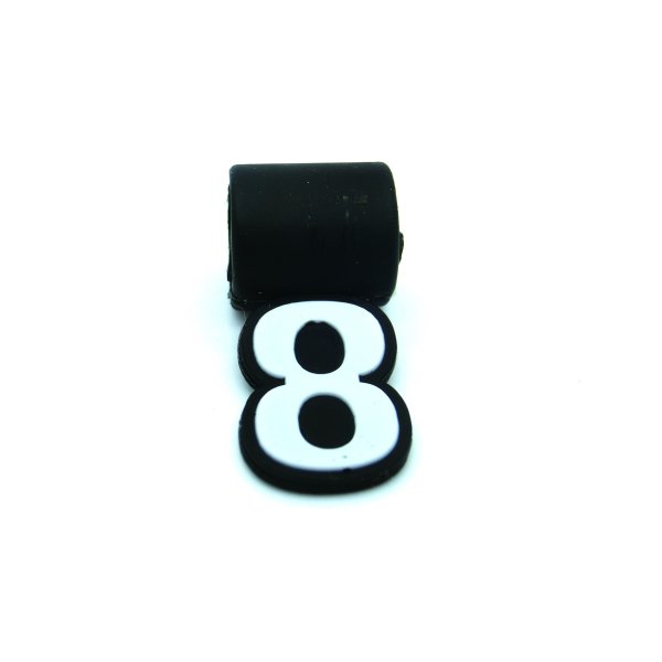 Number 8 Pendant - Click Image to Close